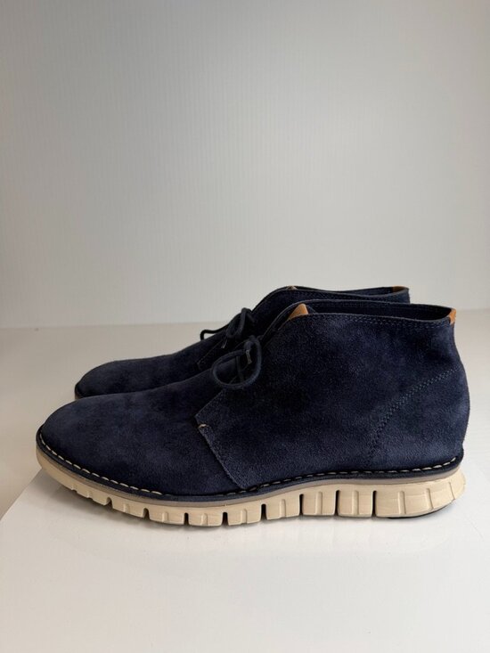 Cole Haan Boot Men 12 Grand OS Chukka Leather Suede Lace Up Work Party Core Ex